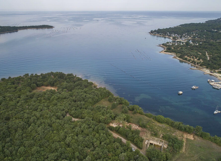 Fouilles de Santa Marina et Loron, Tar Vabriga, Poreč