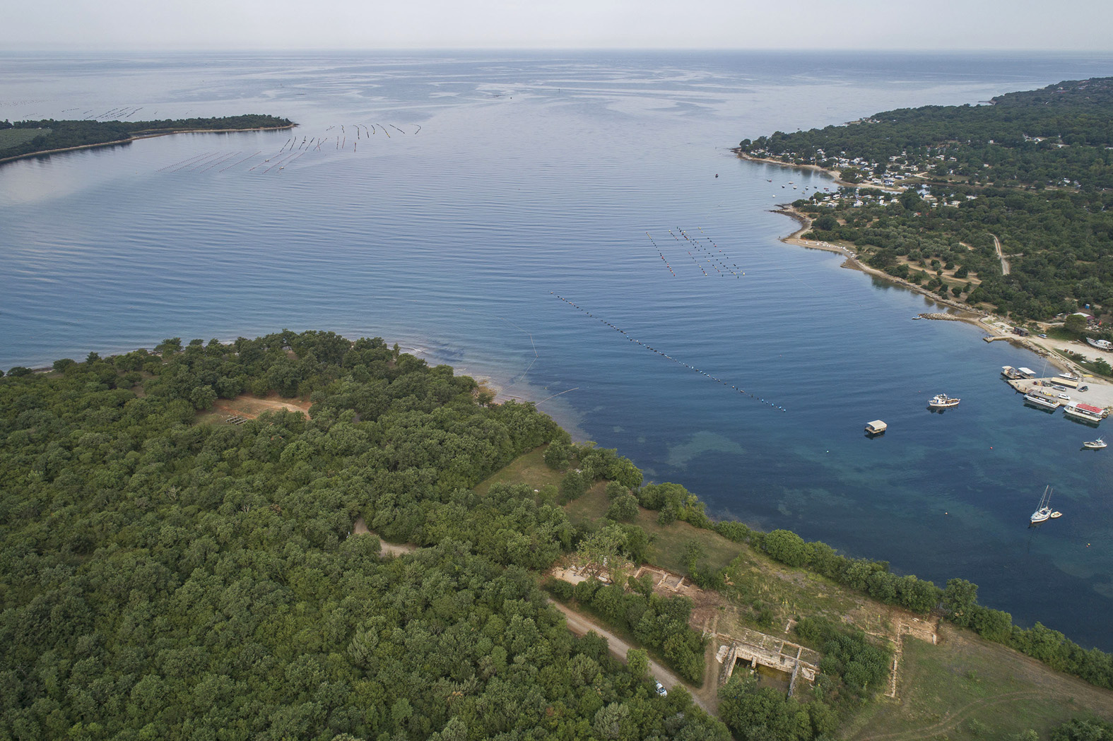 Fouilles de Santa Marina et Loron, Tar Vabriga, Poreč