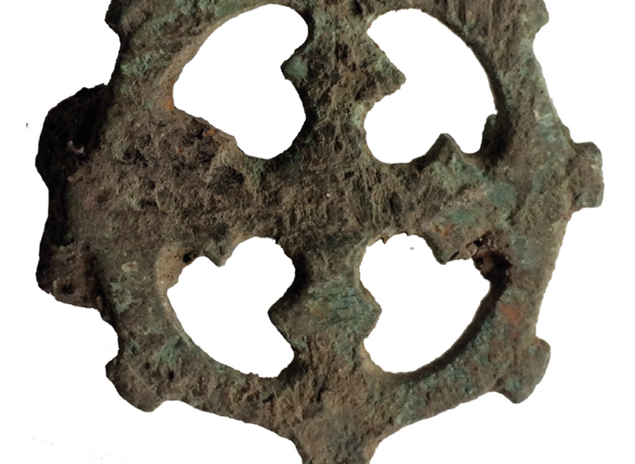 Fibule cruciforme de l'Antiquité tardive