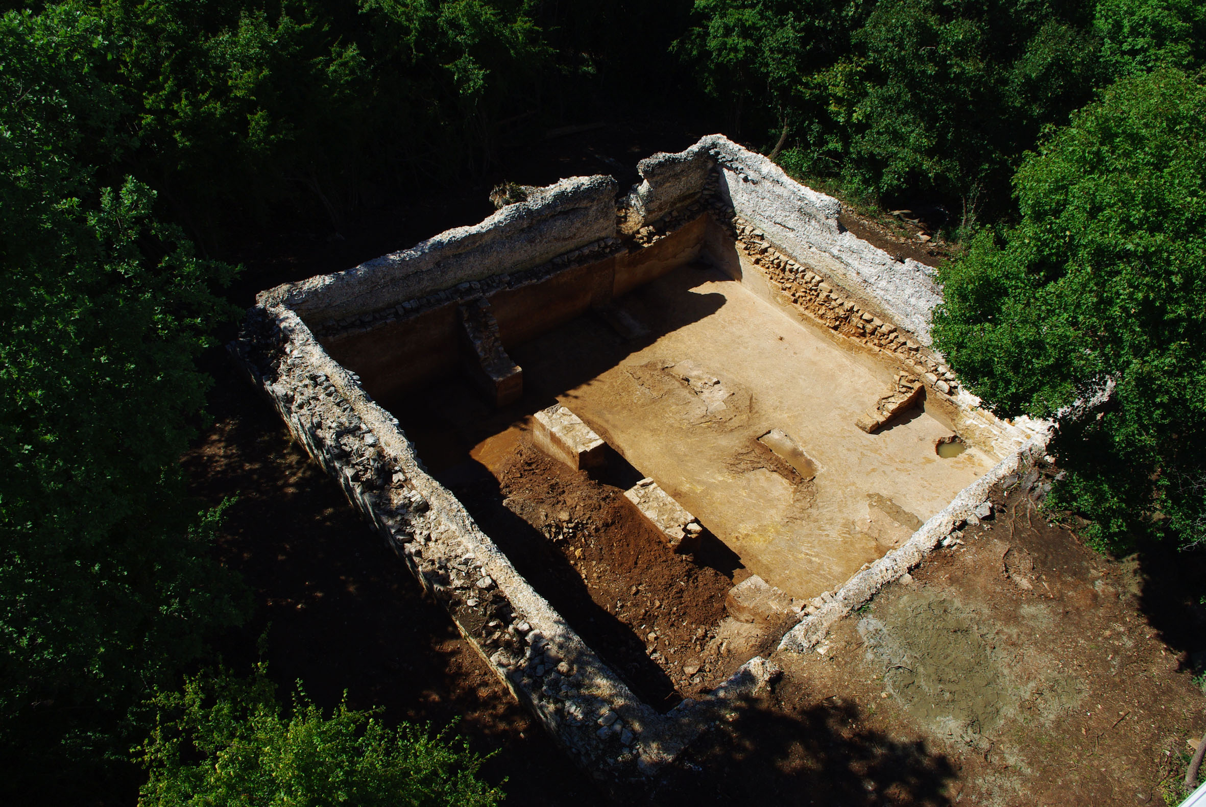 Villa de Santa Marina : la citerne