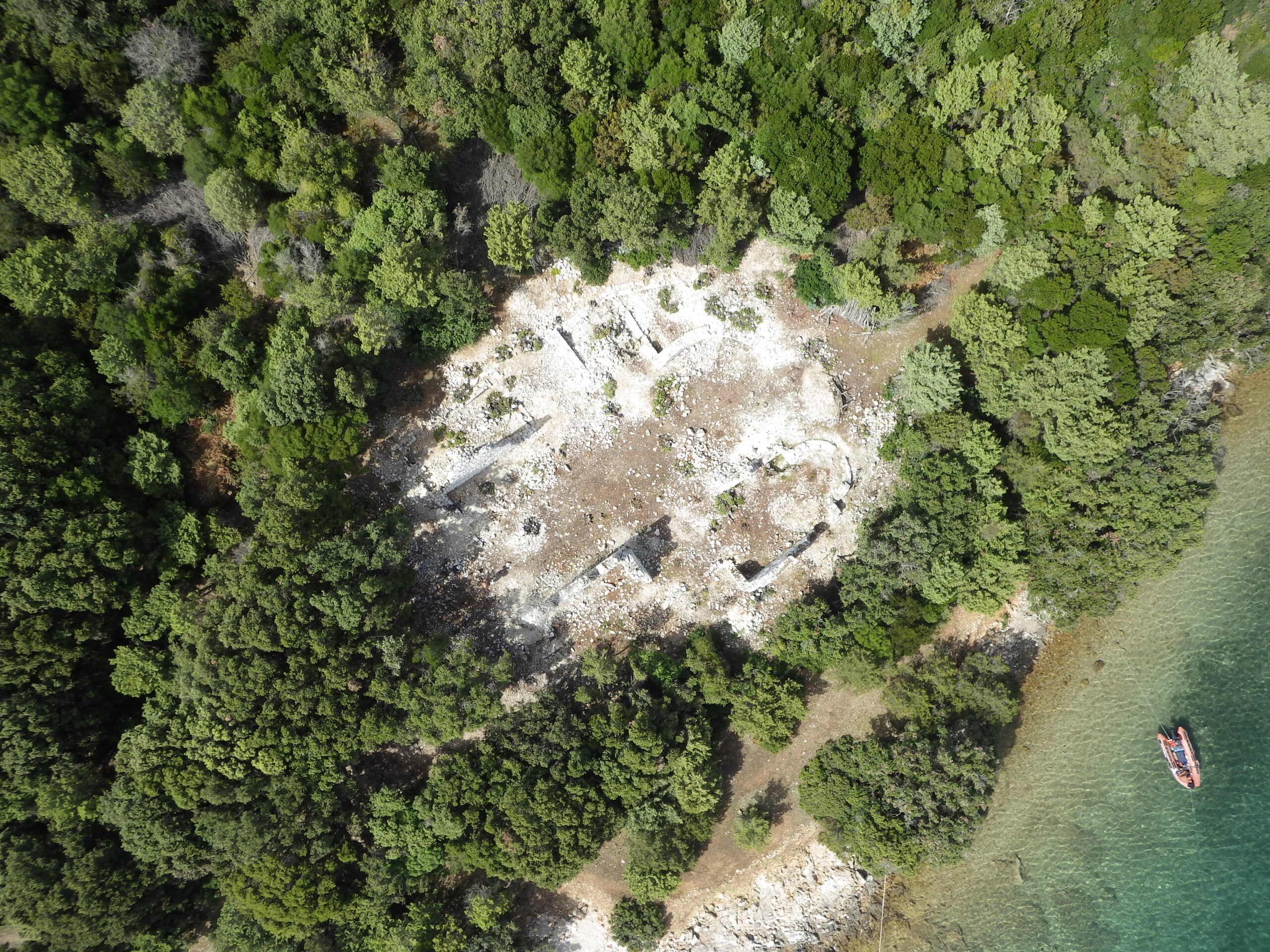 Fouilles de Martinšćica, île de Cres