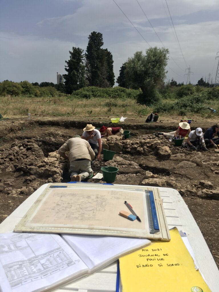 Fouille 2021 dans la zone du sanctuaire du Nord-Ouest