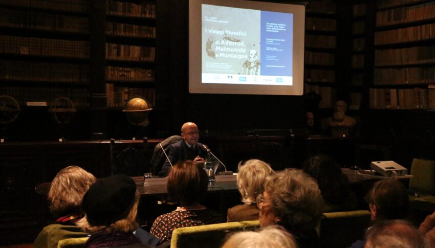 VIDÉO – Revivre la conférence d’Ali Benmakhlouf « Un robinson andalou : la fable d’Ibn Tufayl entre hominisation et…