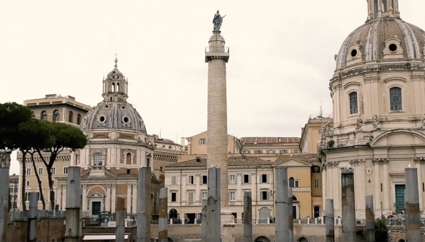 VIDÉO Roma Napoleonica, 1809-1814. Regards sur des rêves devenus projets – Épisode 6 – « La Colonne Trajane »