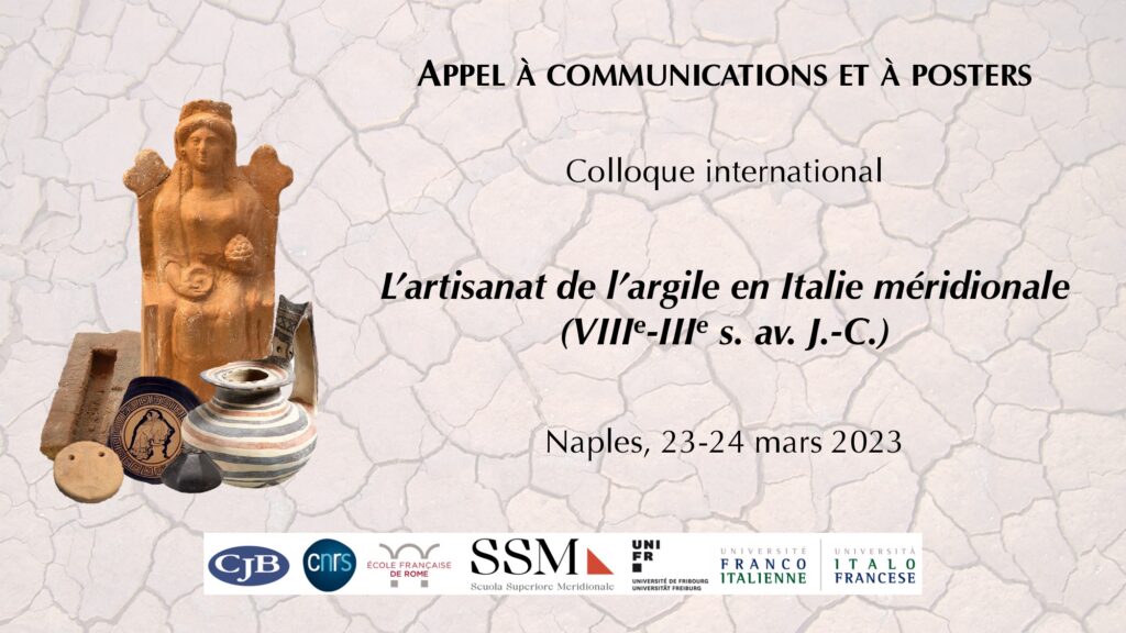L’artisanat de l’argile en Italie méridionale (VIIIe-IIIe s. av. J.-C.)