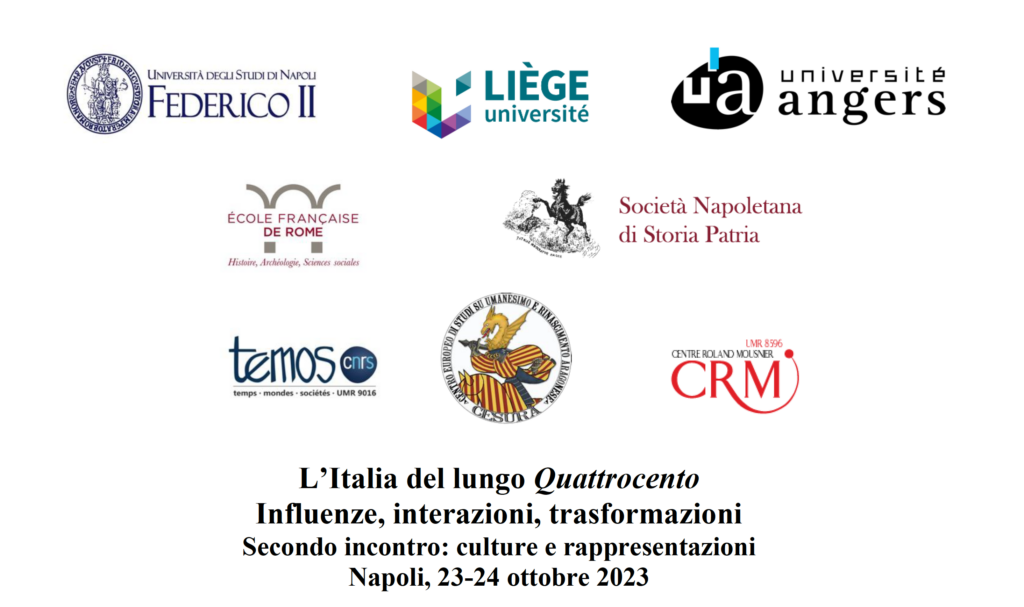 L’Italie du long Quattrocento. Influences, interactions, transformations – octobre 2023