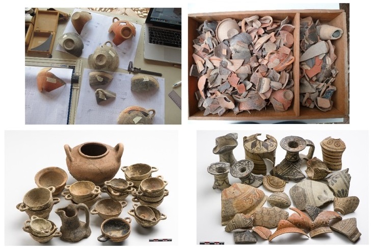 Atelier de formation à la céramique grecque archaïque : identification, étude, restitution
