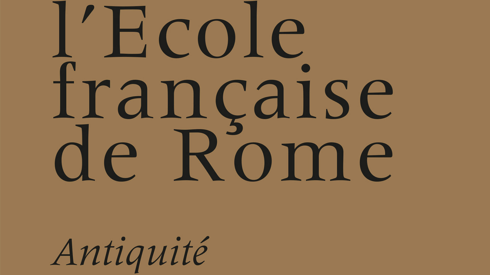 Mélanges de l’École française de Rome – Antiquité 134-2 (2022)