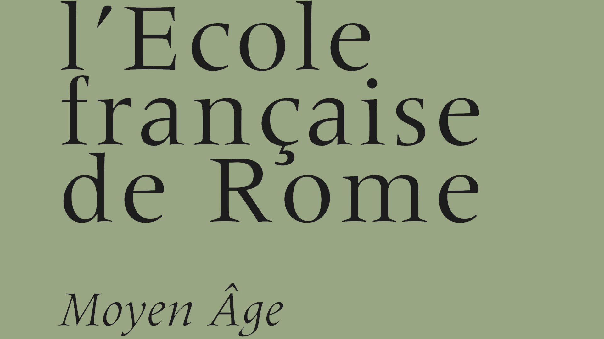 Mélanges de l’École française de Rome – Moyen Âge 134-2 (2022)