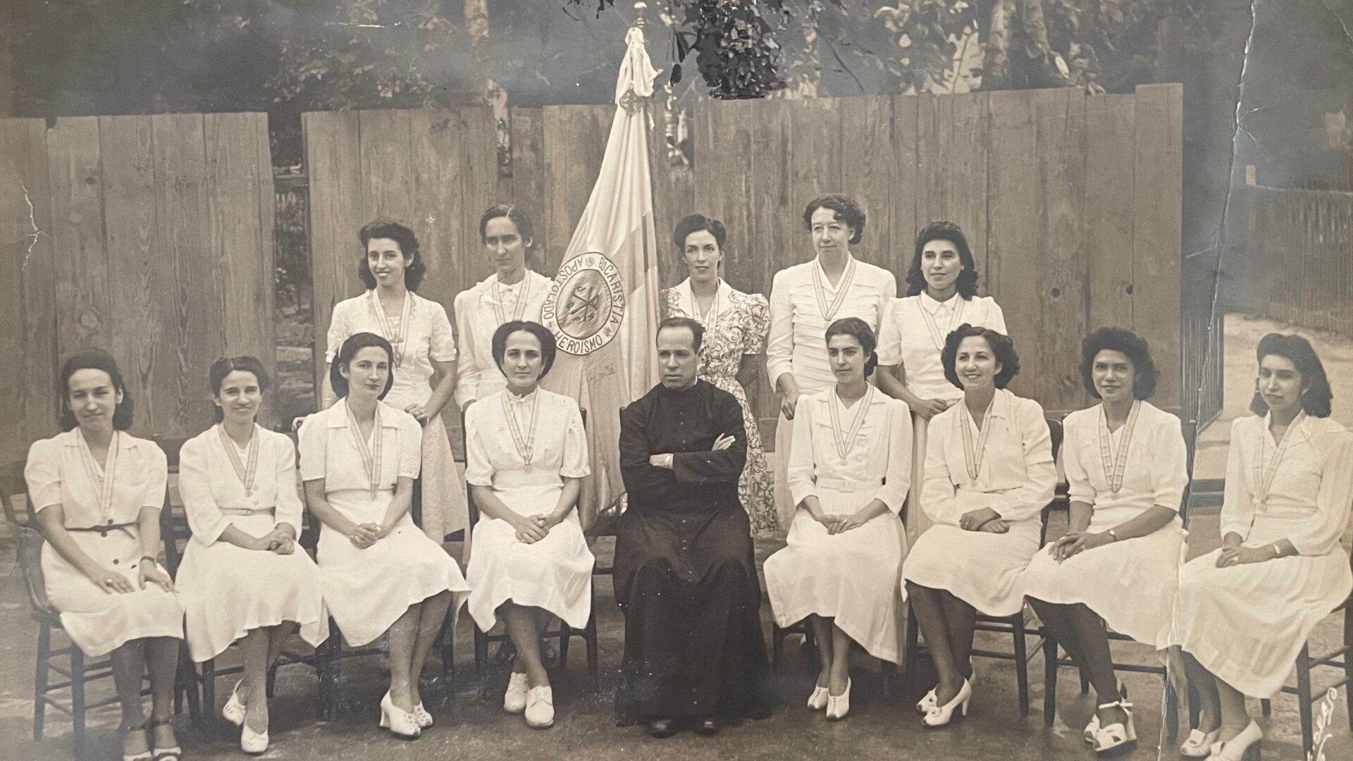 Jeunes filles de Monterrey appartenant à l’Action Catholique. Archives de l’A.C. à Monterrey