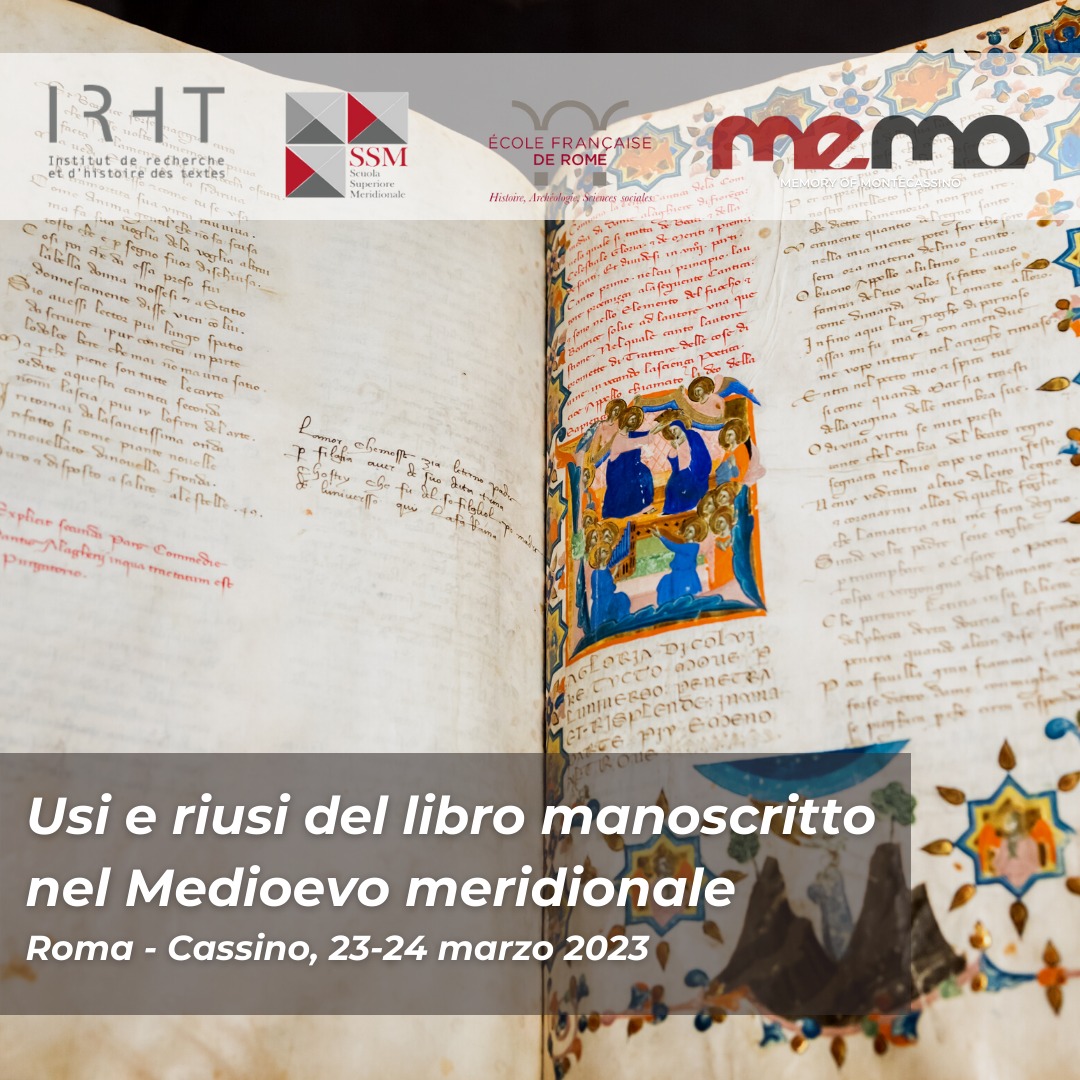 Usi e riusi del manoscritto nel Medioevo meridionale