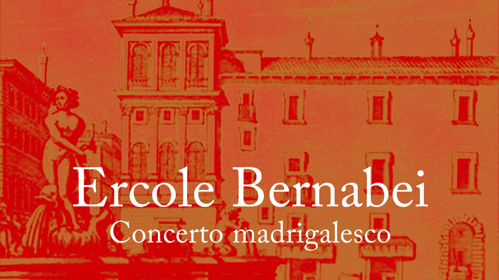 Le Concerto madrigalesco de Ercole Bernabei enregistré grâce au projet PerformArt