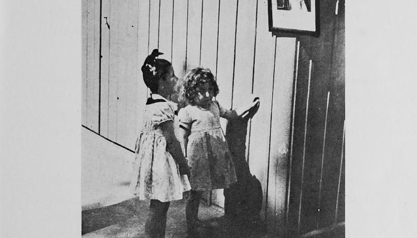 Extrait de l’opuscule : M. Gillet, L’aide catholique aux enfants palestiniens réfugiés au Liban, Beyrouth, 1950