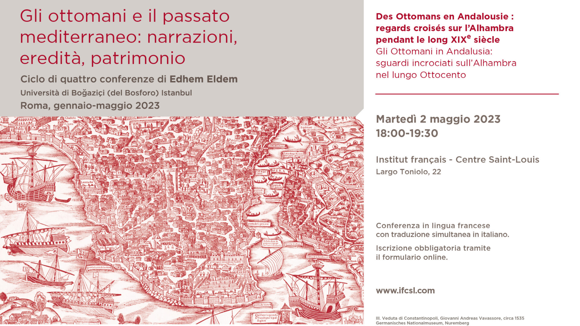 Les Ottomans et le passé méditerranéen : récits, héritages, patrimoines. 4. Des Ottomans en Andalousie : regards croisés sur…