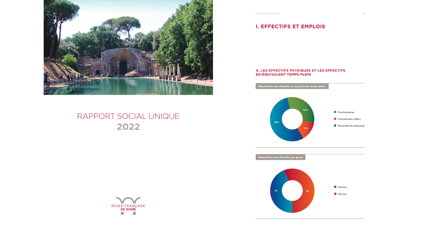 Rapport social unique 2022