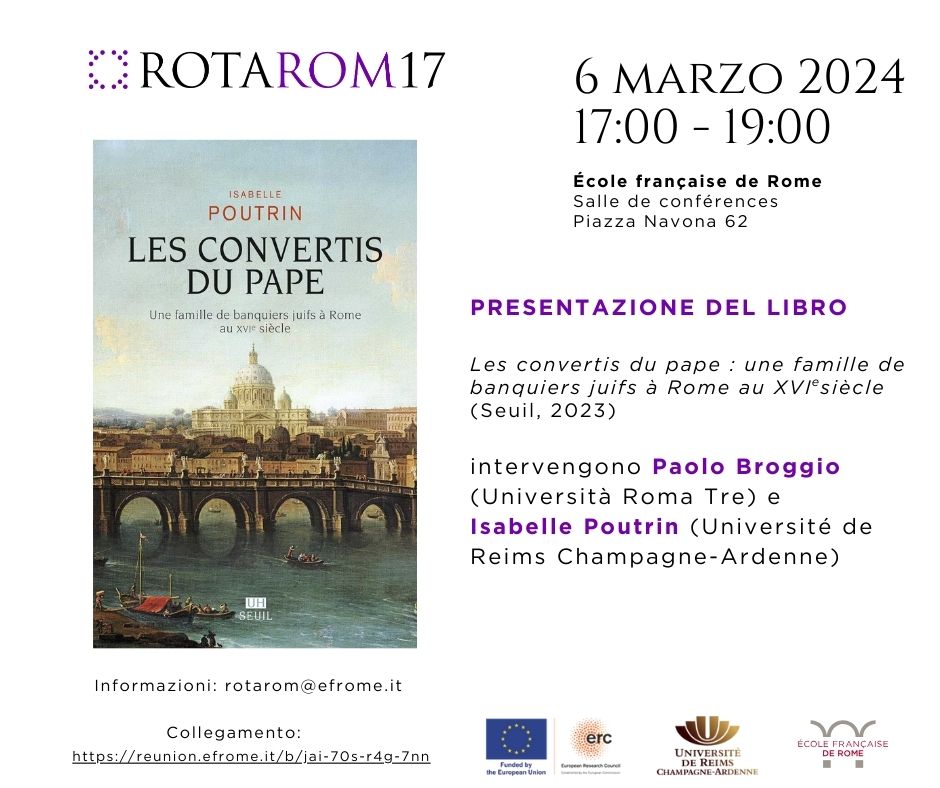 Les convertis du pape : une famille de banquiers juifs à Rome au XVI siècle