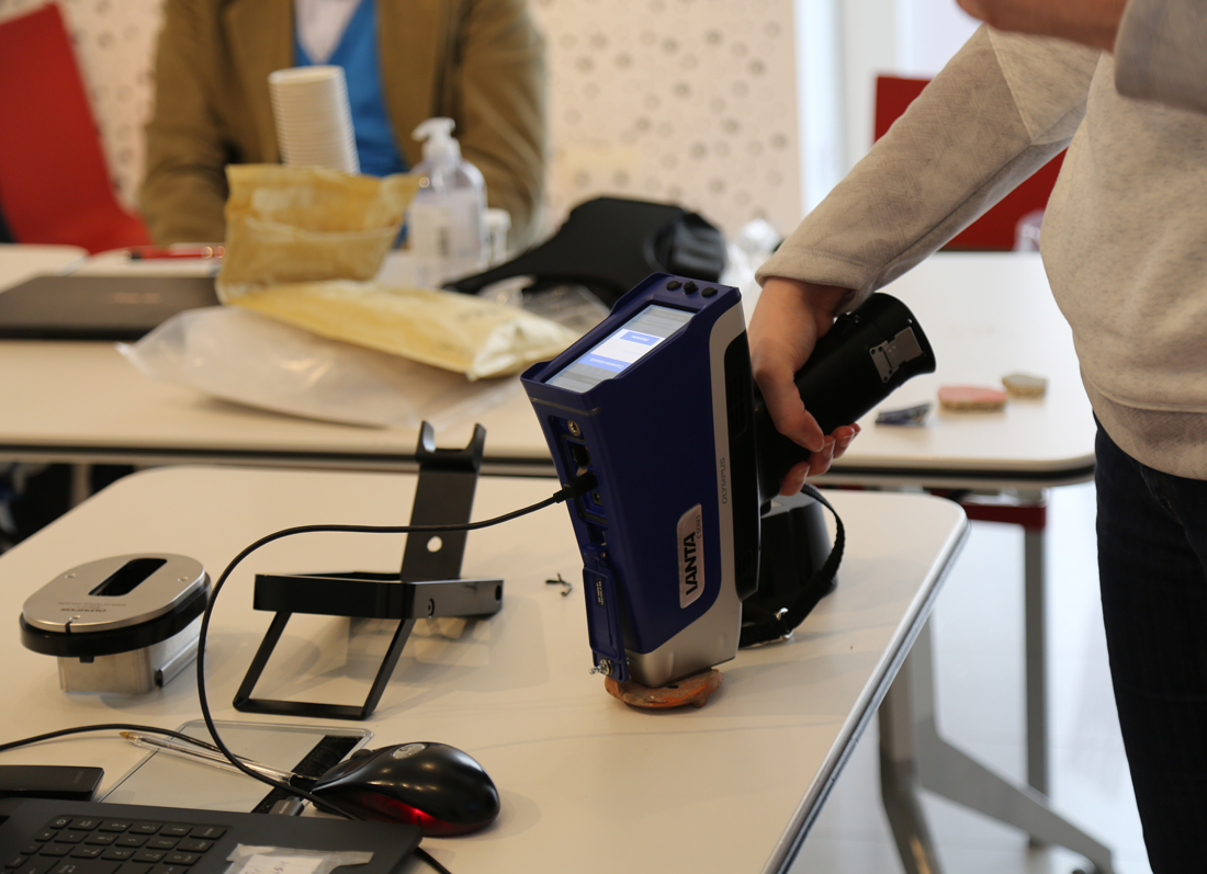Actualité du laboratoire d’archéologie : acquisition de nouveaux instruments de mesure portables pour l’archéométrie