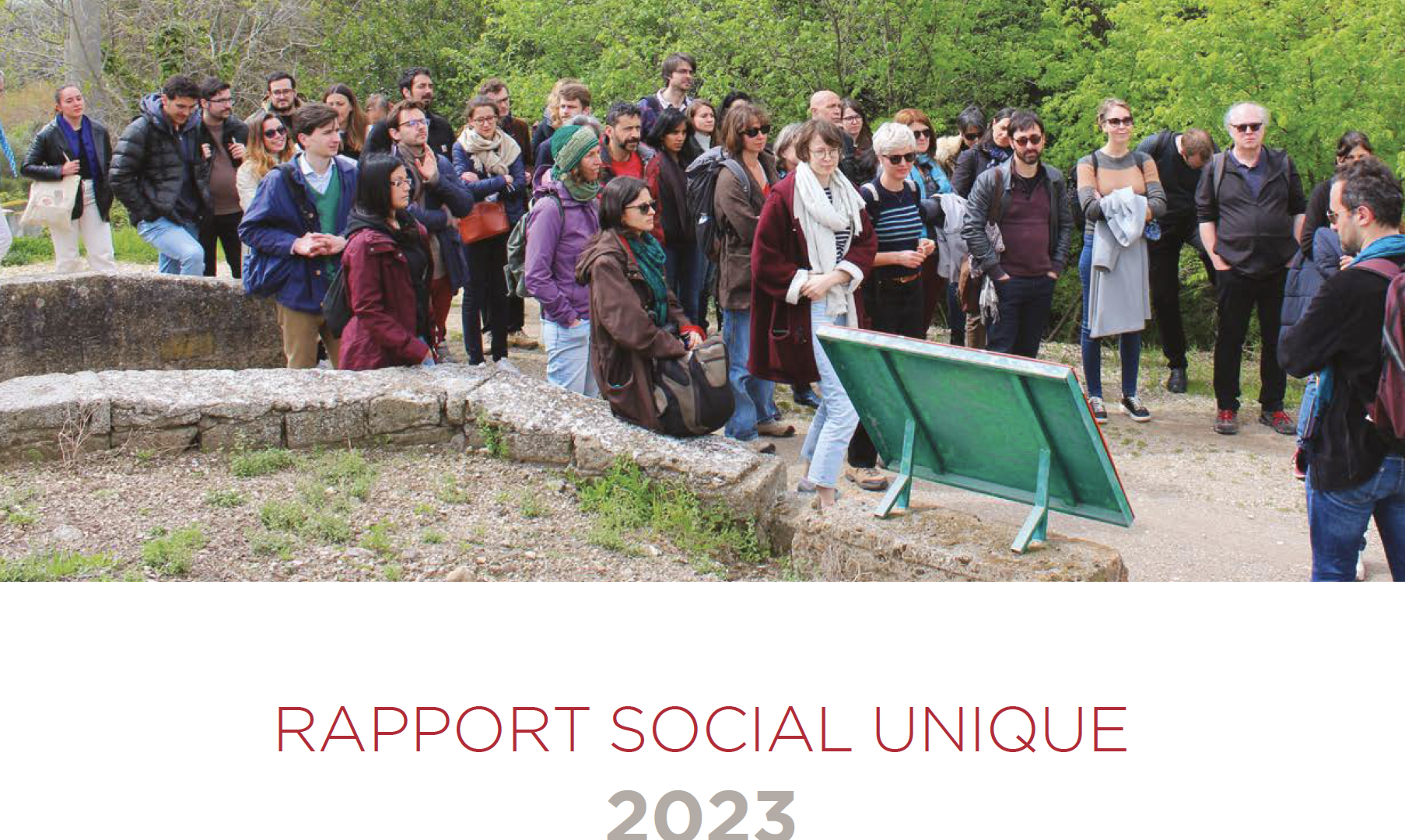 Rapport social unique 2023
