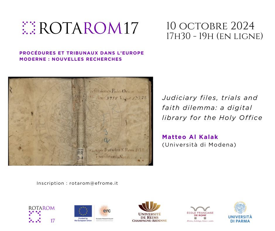 Judiciary files, trials and faith dilemma: a digital library for the Holy Office