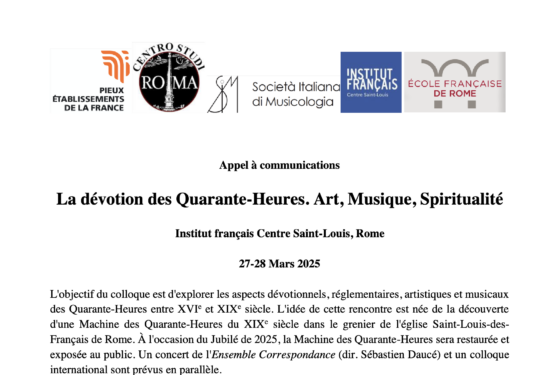 La dévotion des Quarante-Heures. Art, Musique, Spiritualité