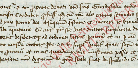 Archivio della Penitenzieria Apostolica, Reg. Matrim. 3, fol. 373v, an. 1447