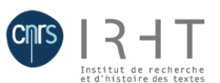 Logo CNRS IRHT