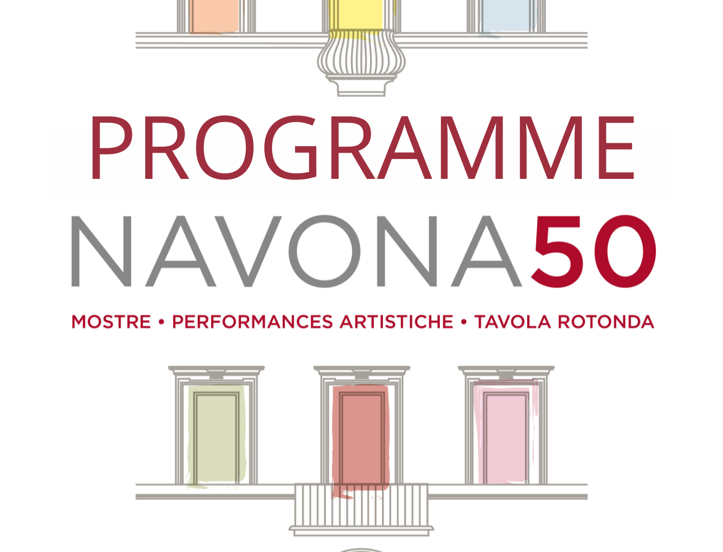 NAVONA50 ● Programme