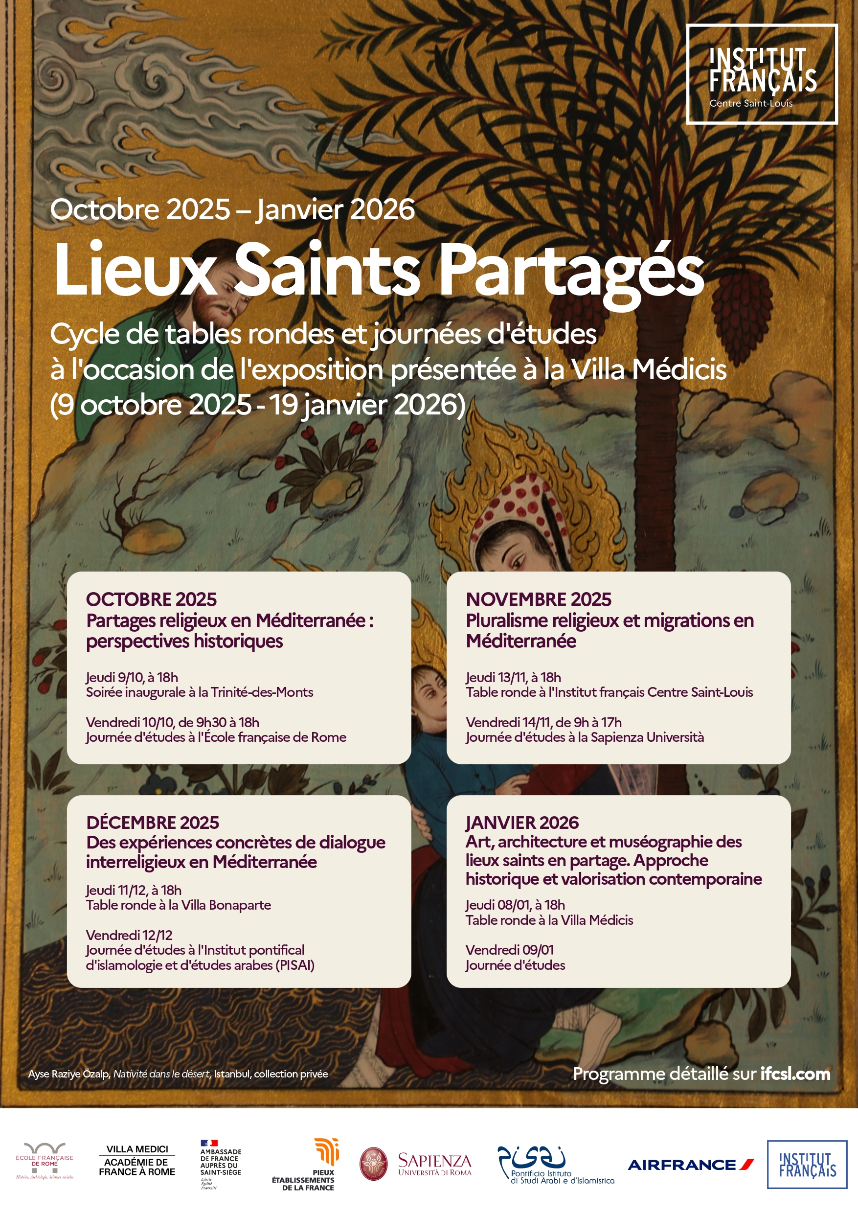 Lieux Saints Partagés. Voyage entre les religions