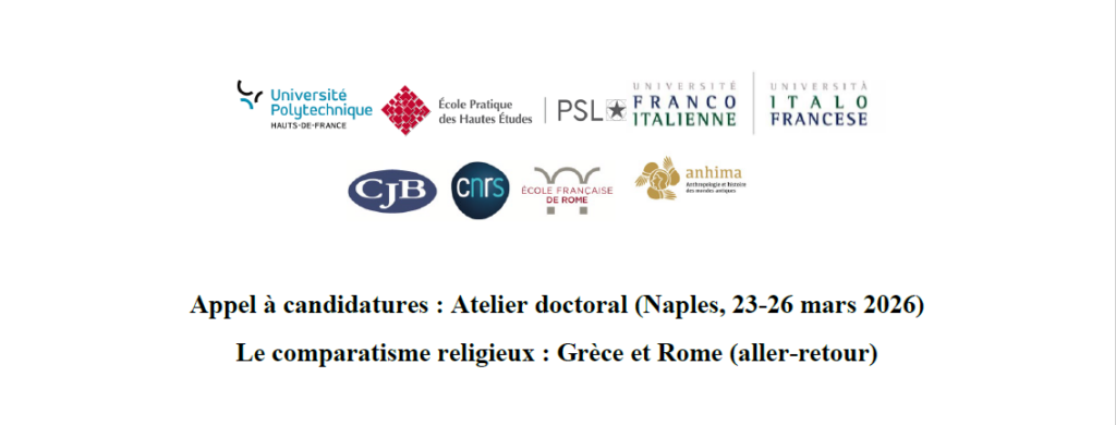 Le comparatisme religieux : Grèce et Rome (aller-retour)