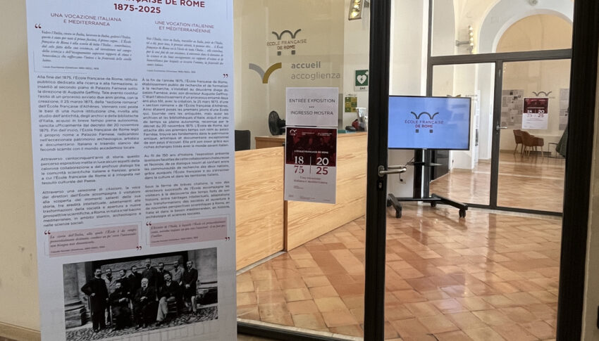 L’École française de Rome fête ses 150 ans : une exposition retrace son histoire