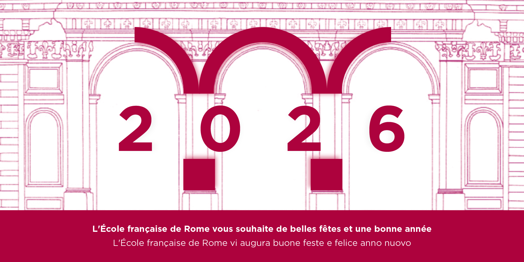 Nos meilleurs vœux pour l’année 2026