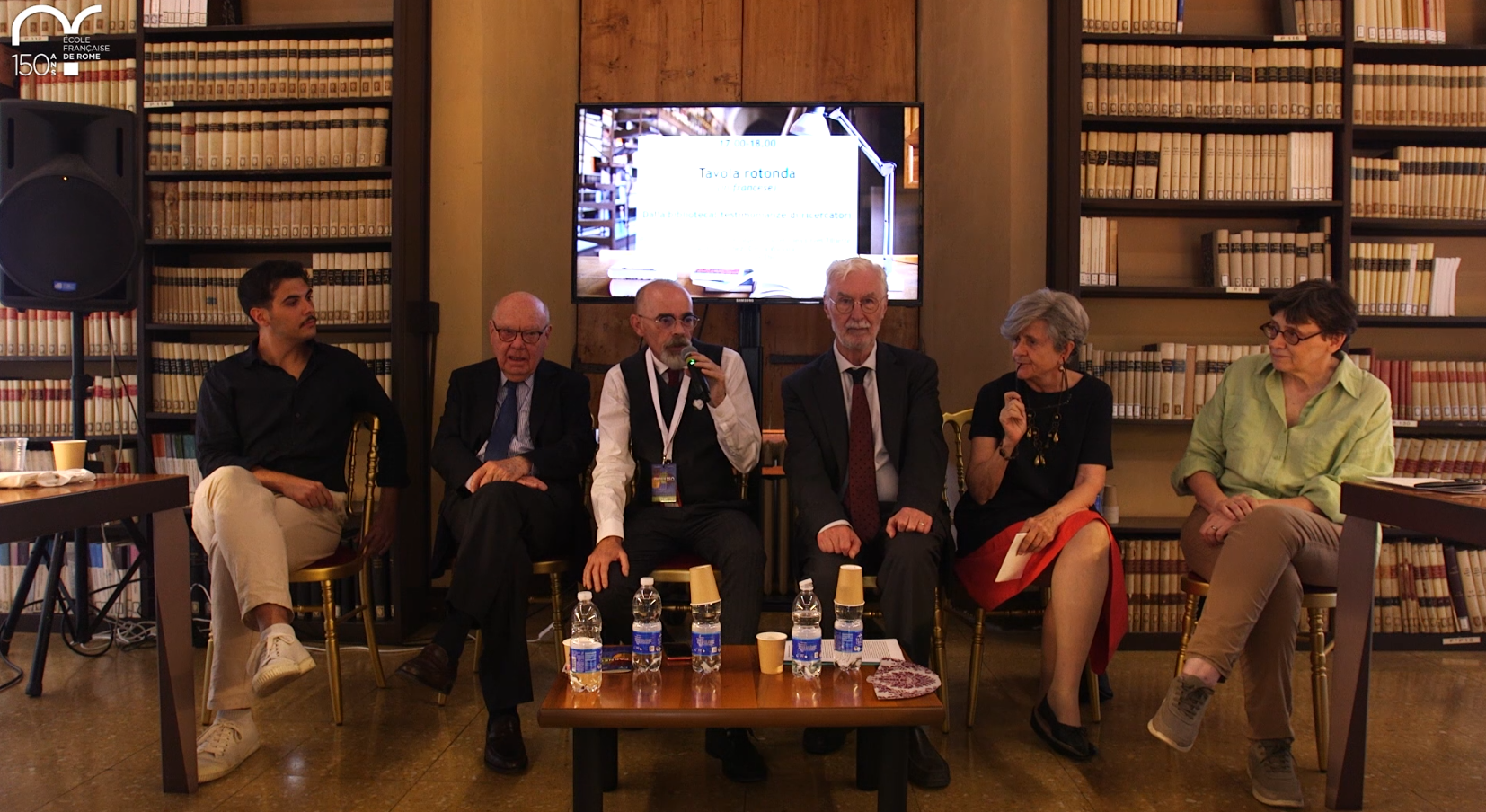 VIDÉO · Table ronde « Depuis la bibliothèque : témoignages de chercheurs »