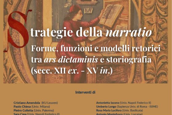 Strategie della narratio. Forme, funzioni e modelli retorici tra ars dictaminis e storiografia (1150-1350)
