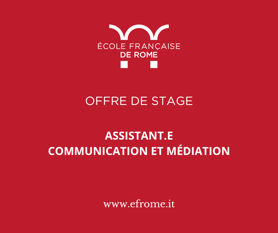 Offre de stage en communication et médiation