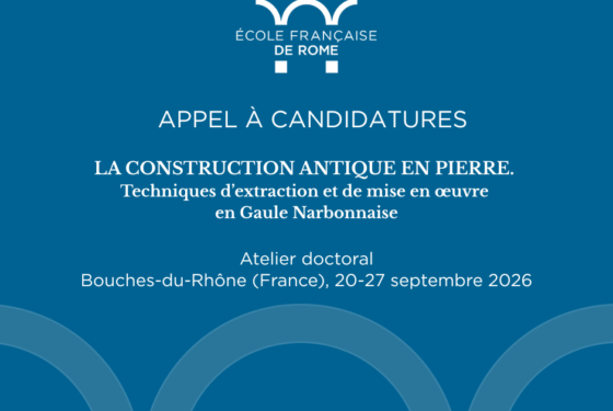 Architecture antique et archéologie : du relevé à la restitution