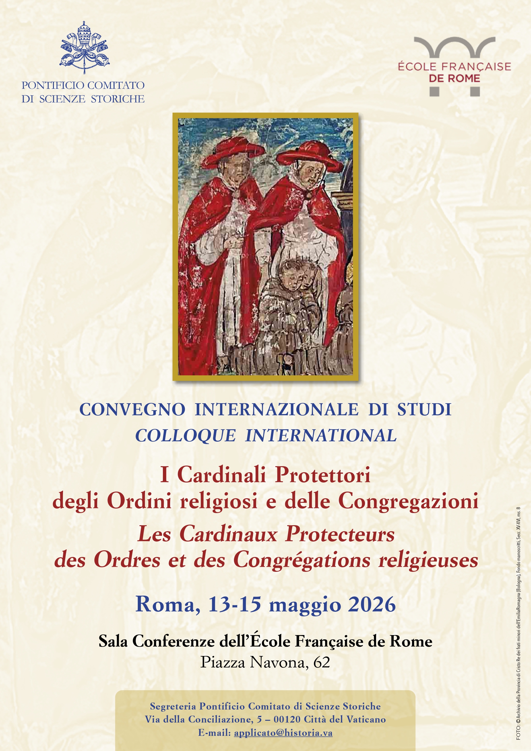 I Cardinali Protettori degli Ordini religiosi e delle Congregazioni