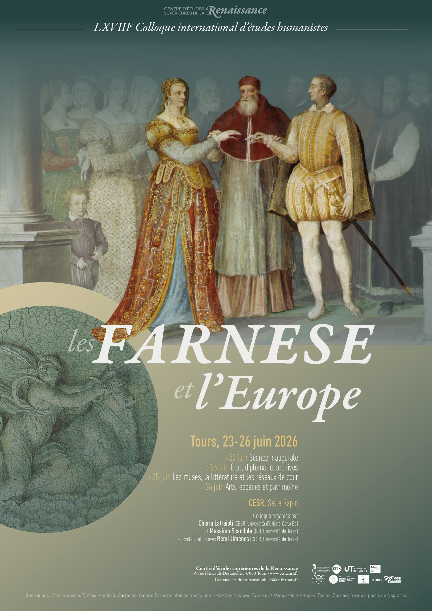 Colloque international « Les Farnese et l’Europe »
