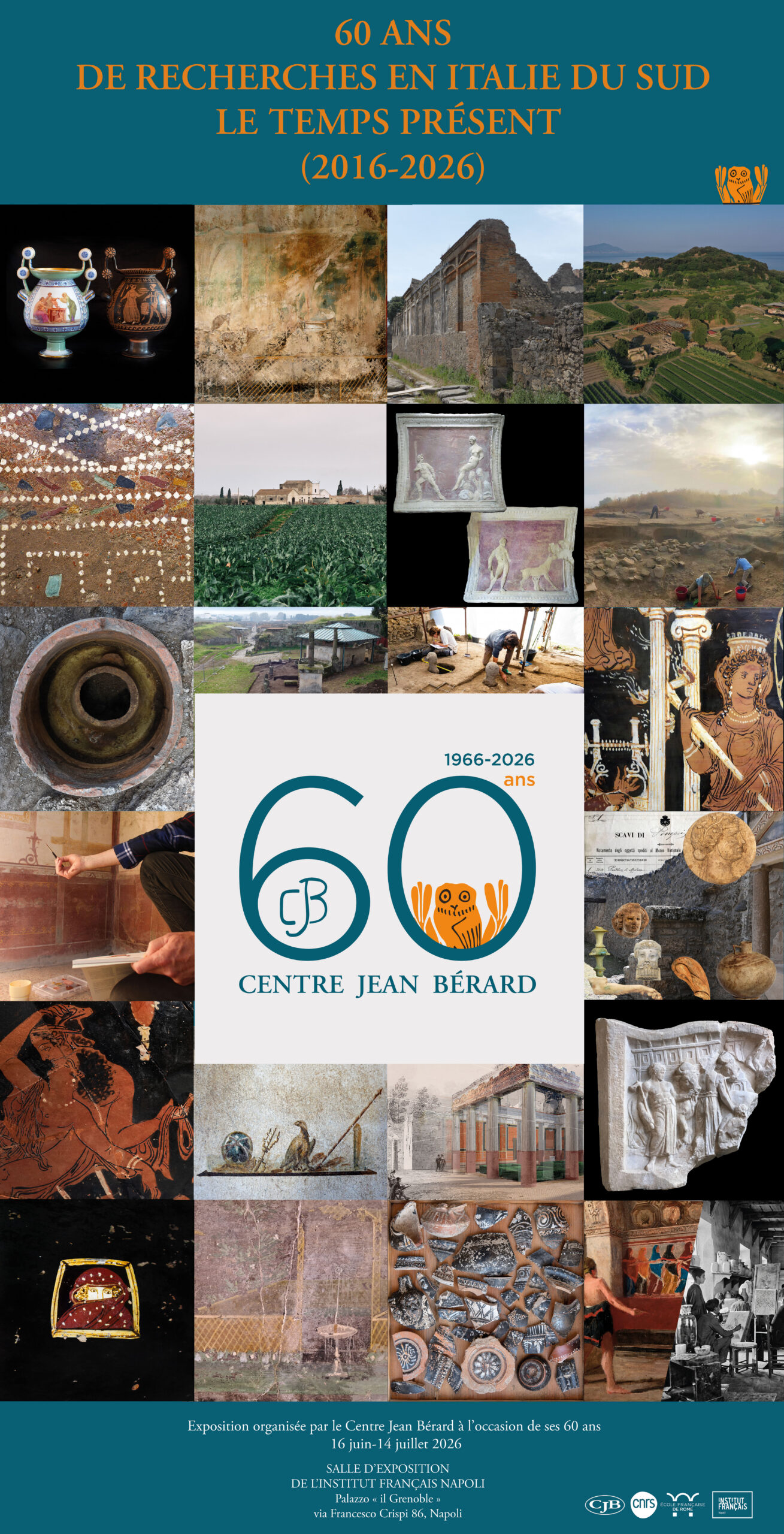 Exposition « 60 ans de recherches en Italie du Sud. Le temps présent (2016-2026) »