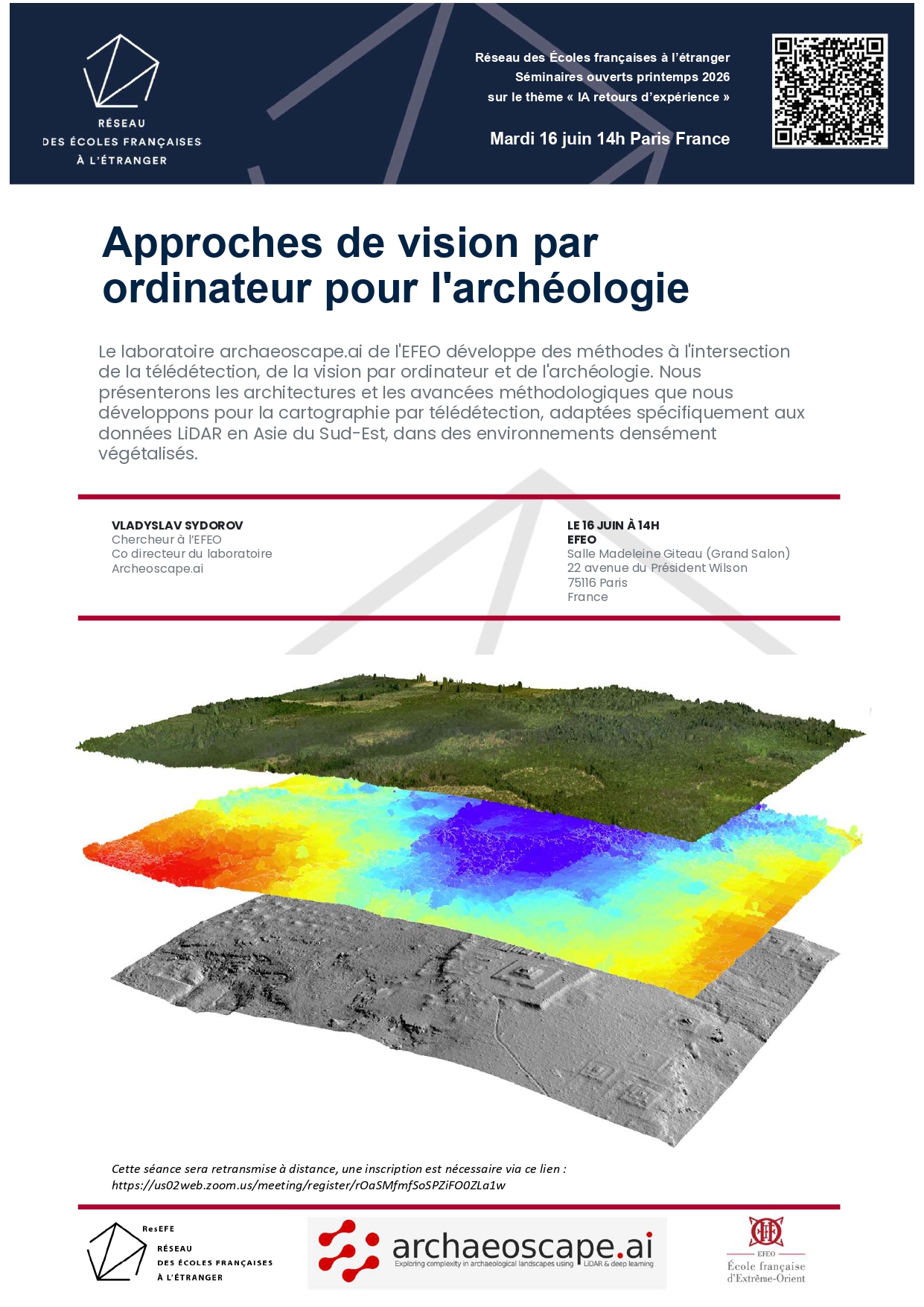 Séminaire ResEFE – Approches de vision par ordinateur pour l’archéologie