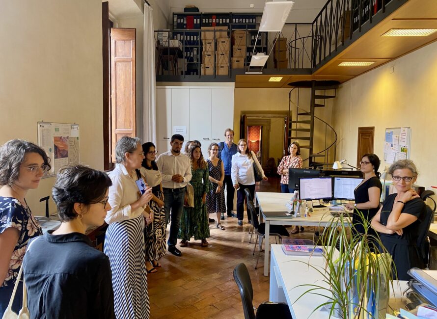 Présentation des bureaux de l’EFR aux chercheurs lors de la rentrée 2024